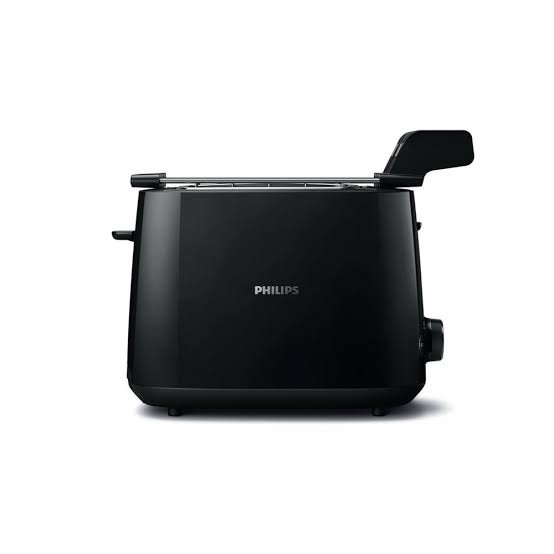 img_5263 Philips Daily Collection HD2583/90 600 watts 2 in 1 - Toaster and Sandwichmaker (Black) - Image 1