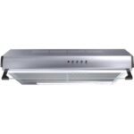 IQRA 60cm Ductless Under Cabinet Cooker Hood, Kitchen Extractor Fan, IQ-CM6021S -White