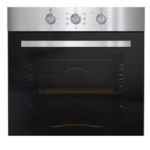IQRA 60cm Built-in Oven; 60 Liters, Oven Fan, Grill and Rotisserie, 2 Trays, IQ-BOE60