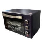 Iqra 25L Premium Electric Oven IQ-EO30; 1600W, 60-min Timer, Rotisserie, Pizza Tray, Oven Lamp