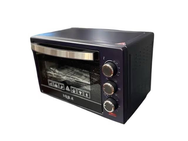 img_5388 Iqra 25L Premium Electric Oven IQ-EO30; 1600W, 60-min Timer, Rotisserie, Pizza Tray, Oven Lamp - Image 1