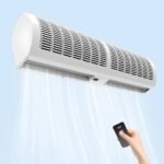 IQRA 0.9m Air Curtain with Remote Control IQ-ACF1209Q; 1600m³/h Air Volume, Cross Flow, 220V/50Hz