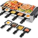 Saysonapps Raclette Grill With Granite Stone Grill Top Model SBBQ-4418
