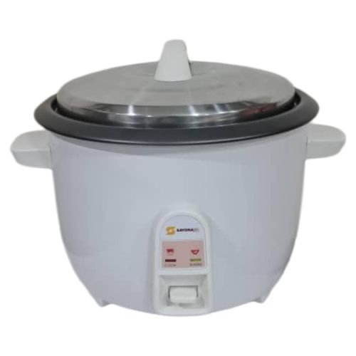 img_5423 Sayona 3.2 Litres Rice Cooker SRC-4627 - White/ Black - Image 1