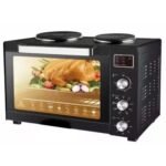 Sayona 35L Mini Electric Oven With Hotplates SO 4368 - Black.