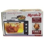 Miralux 30L Electric oven with hot plate MEO-148 BLACK