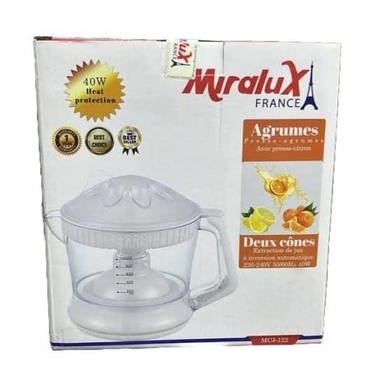 img_5459 Miralux Citrus Juicer 1 liter MCJ-122, 4OW Automatic inversion citrus extractor. - Image 1