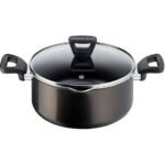 TEFAL XL Intense 24 cm Stewpot With Lid, Titanium Cookware, Diffuser Base-C3844683
