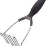 TEFAL Comfort Potato Masher, Plastic / Stainless Steel, Black, K1291214