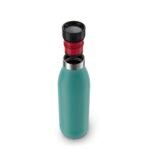 TEFAL BLUDROP Water Bottle, Reusable Stainless Steel Bottle, Hot and Cold Drinks, Dishwasher-Safe, Leak-Proof, 0.5 L, Green