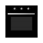 Built-In Electric Oven 80L Capacity, Black
65M40M1-GL